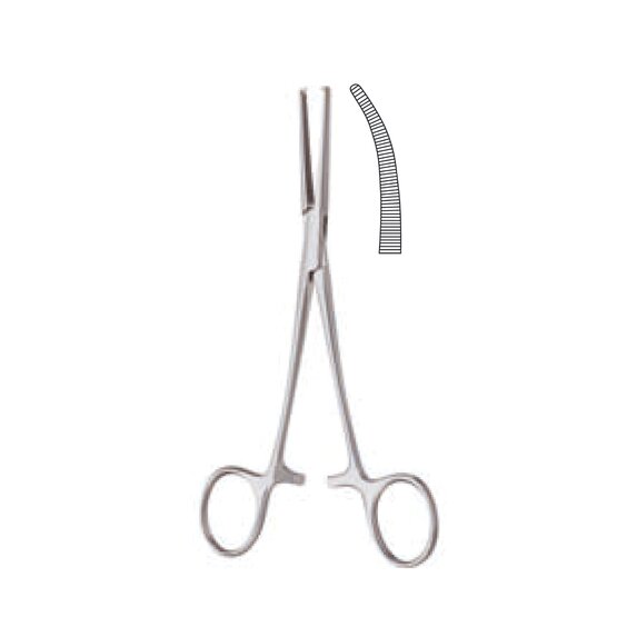 Pince hémostatique - courbé - Rankin-Crile - (16 cm - 6 1/4