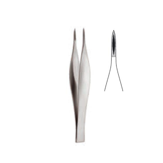 Splinter forceps - 11,5cm  4 1/2