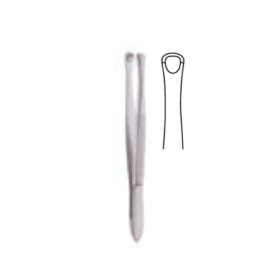 Epileer forceps - Beer - 8 cm 31/8