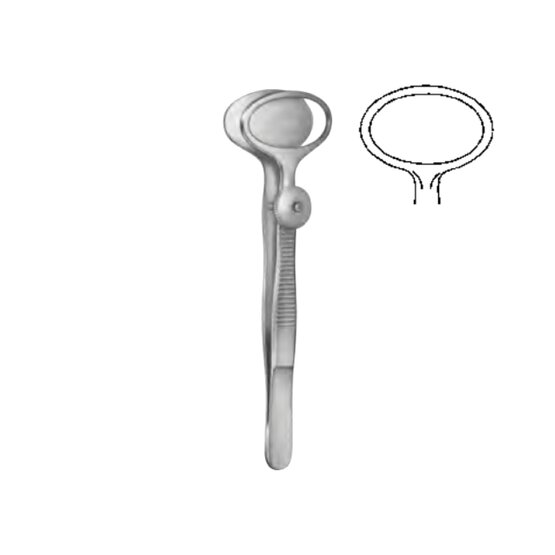 Chalazion forceps - Desmarres - 9cm 3 1/2