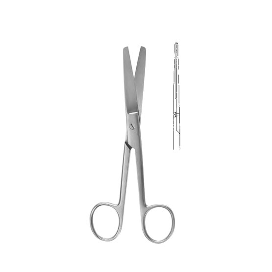 Surgical scissors - straight - Standard - 13cm 5 1/8