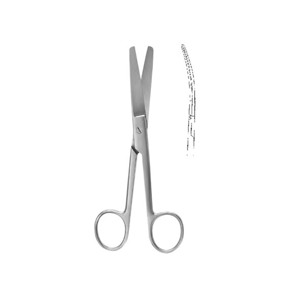 Surgical scissors - curved - Standard - 13cm 5 1/8