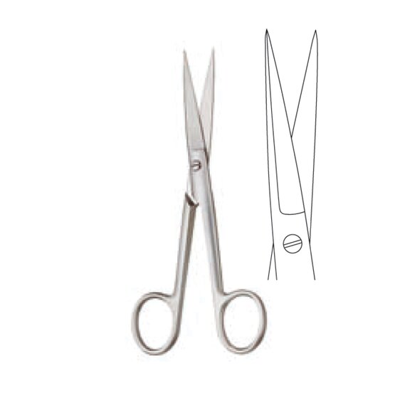 Operating scissors - Standard - 15cm 6