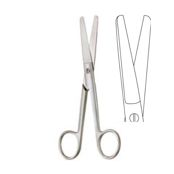 Operating scissors - Standard - 18,5cm - 7 1/'4