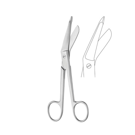Bandage scissors - Lister - 18cm 7 1/8