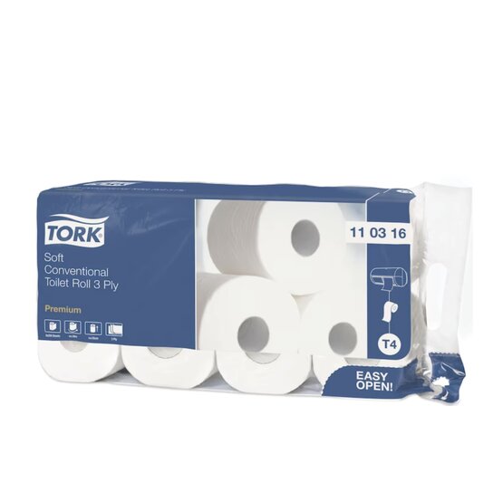 Tork Toilet paper Premium soft- 110316/8 rol