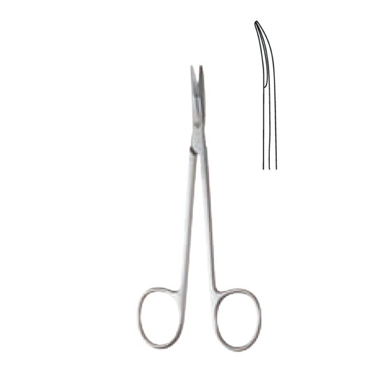 Delicate dissecting scissors - Shea - 12cm 4 3/4