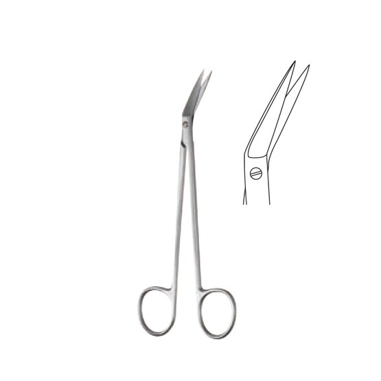 Gum scissors  - Locklin - 16 cm - 6 1/4