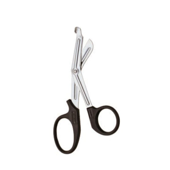 Bandage scissors - Universal - one blade serrated - 14cm - 51/2