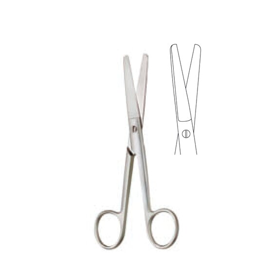 Operating scissors - Standard - 14,5cm - 5 3/4