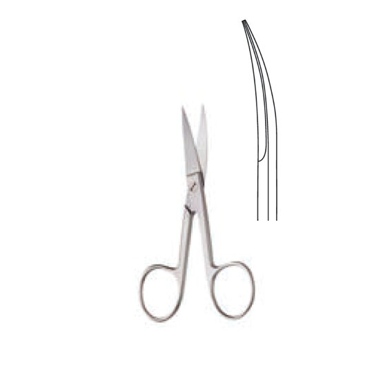 Dissectieschaar - Lexer-Fino - 16cm 6 1/4