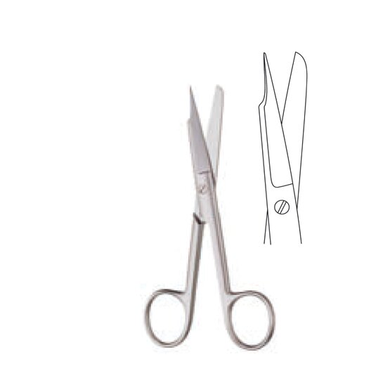 Nail splitting scissors - 15cm 6˝- DMS-032215