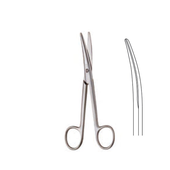 Dissecting scissors - Mayo stille - Standard - 15cm 6