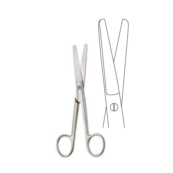 Operating scissors - Standard - 13cm 5 1/8