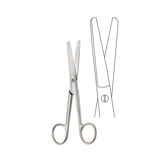 Dissectieschaar - Standard - 13cm 5 1/8