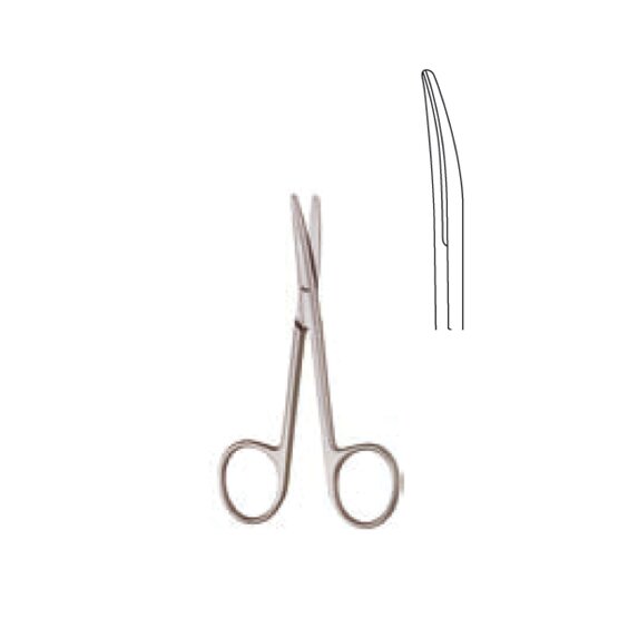 Ciseaux délicat à dissection - Lexer Baby - HM - 10cm 4