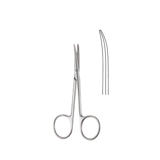 Delicate dissecting scissors - Baby Metzenbaum ciseaux - Standard - 11,5 cm 4 1/2