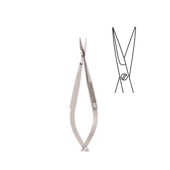 Iris scissors - Noyes - sharp - 10,5cm 4 1/8