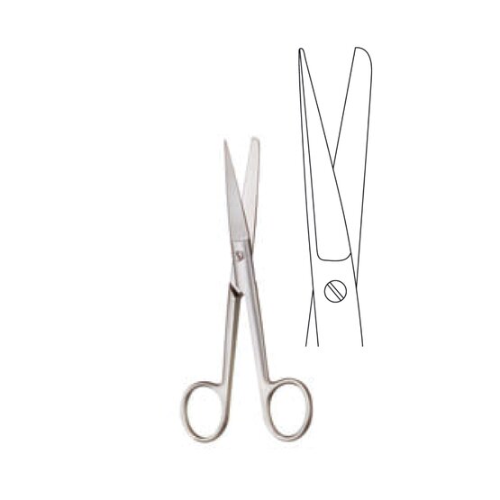 Operating scissors - Standard -  14,5cm 5 3/4