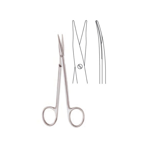 Delicate dissecting scissors - Standard - 13cm 5 1/8