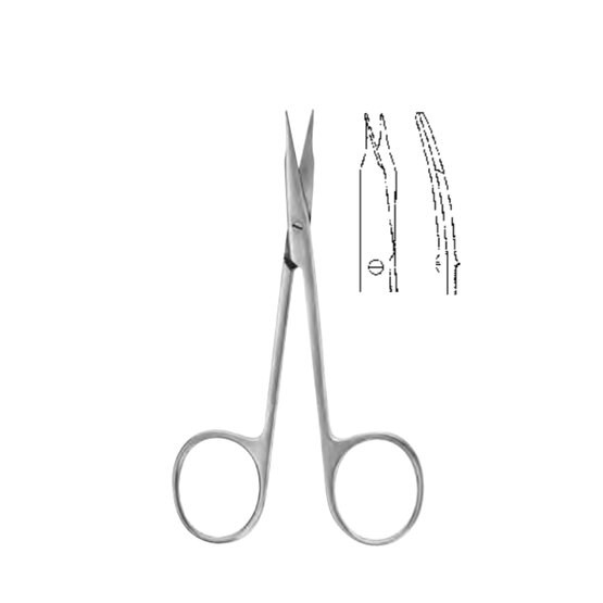 Delicate Surgical Scissors - Stevens - 11,5cm  4 1/2