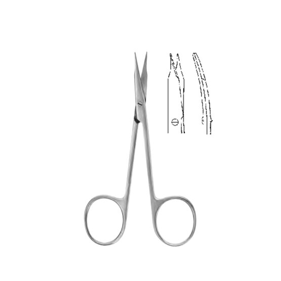 Delicate dissecting scissors - Baby Metzenbaum - Supercut - 11.5cm 4 1/2