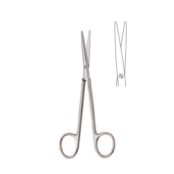 Dissecting scissors - Metzenbaum Slim - Standard - 14cm 5 1/2