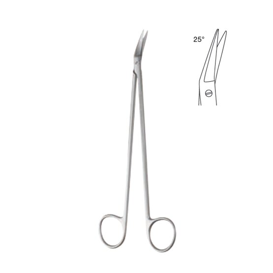 Vascular scissors - Potts-Smith - Standard - 19cm 7 1/2