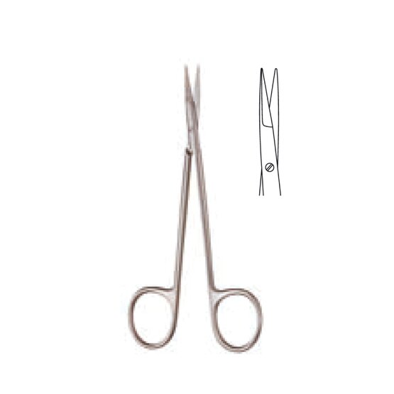 Delicate dissecting scissors - Knapp - Standard - 12cm 4 3/4