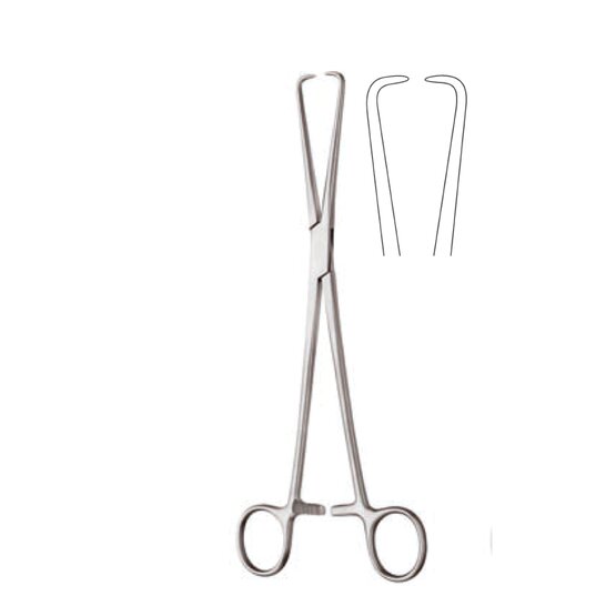 Tenaculum forceps - Pozzi - 25,5cm 10