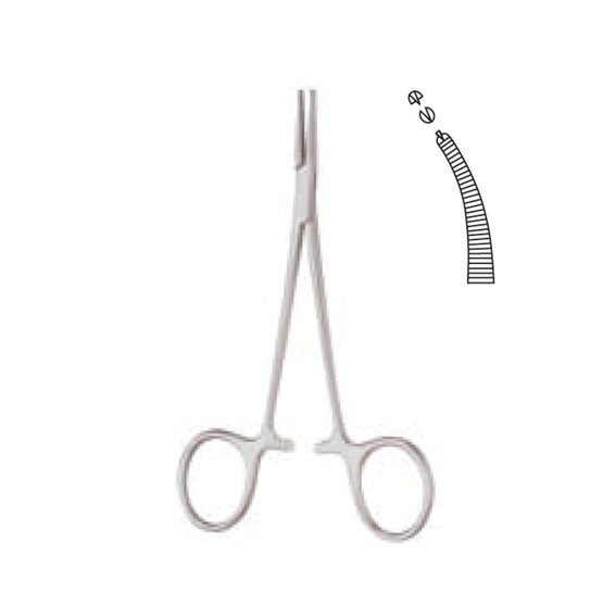 Hemostatic forceps - Halsted-mosquito - 12,5cm 5