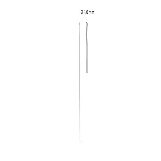 Stylet boutonné - Ø 1 mm - 14,5cm 5 3/4