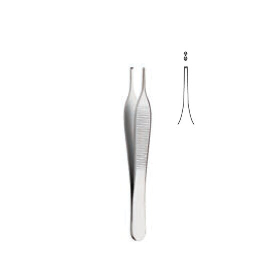 Surgical forceps - Adson - 12cm 4 3/4