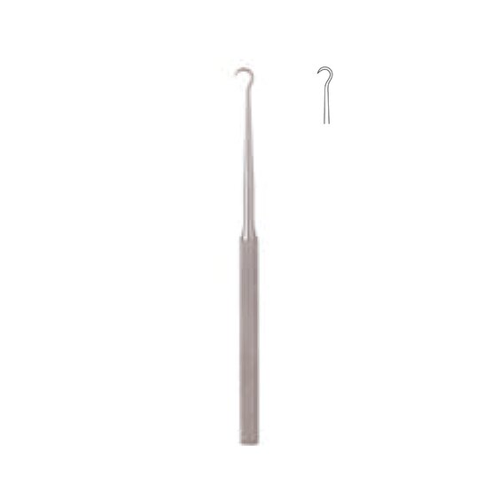 Delicate retractor - skin hook - Kleinert Kutz - 13cm 5 1/8