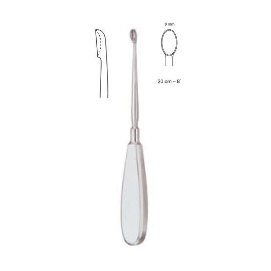 Scherpe curette - 20cm 8