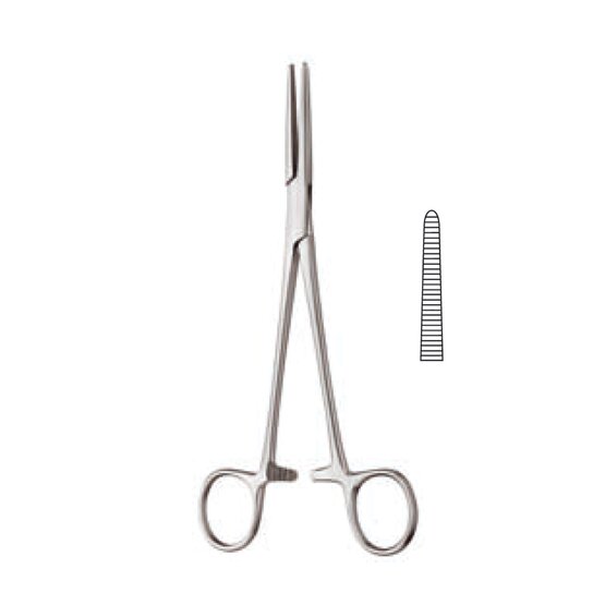 Hemostatische klem - Spencer Wells - 13cm 5 1/8