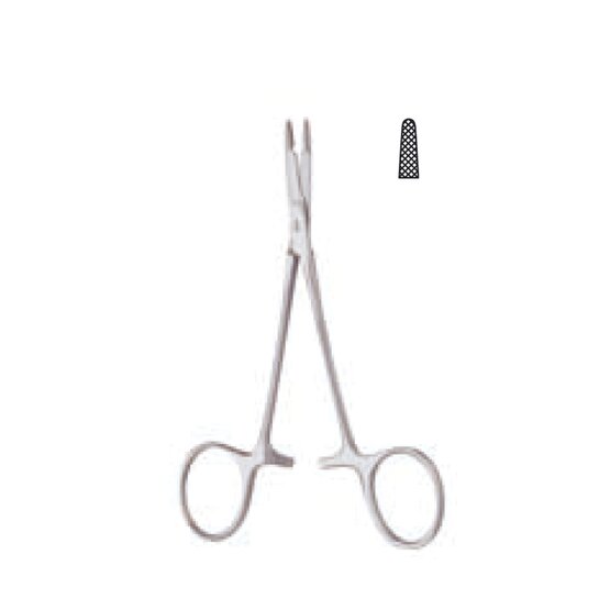 Olsen Hegar mini needle holder - 12cm 4 3/4