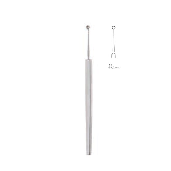 Curette Chalazion - Meyerhoefer - 13cm 5 1/8