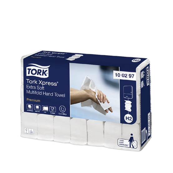 Tork premium handdoek intergevouwen extra zacht- 100297