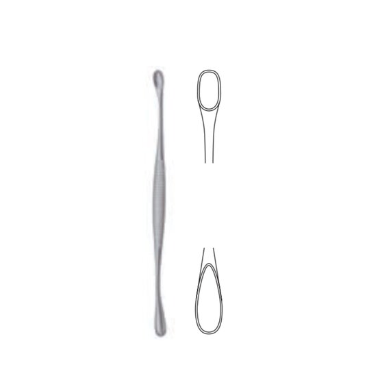 Curette tranchante - Volkmann - 14.5cm - 5 3/4