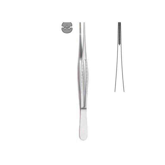 Atraumatic forceps - DeBakey 15cm - 6