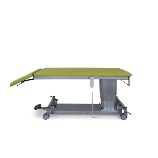 Electric two-piece radiolucent examination table Dewert 6100 E