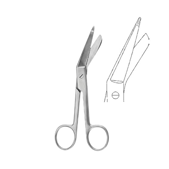 LISTER Bandage Scissors 14,0 cm- FRIMED-020-101-140