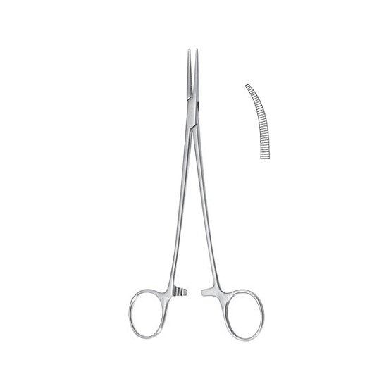 Halstead-Mosquito pince hémosatique - gebogen - 18 cm 7
