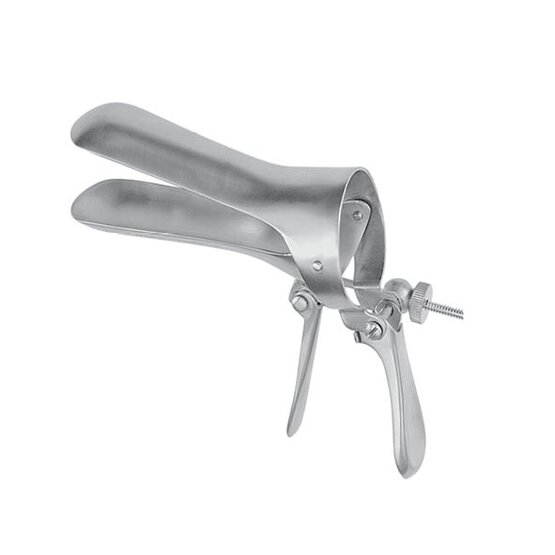 Cusco specula vaginale avec vis de fixation latérale - 100x35 mm- FRIMED-030-030-003