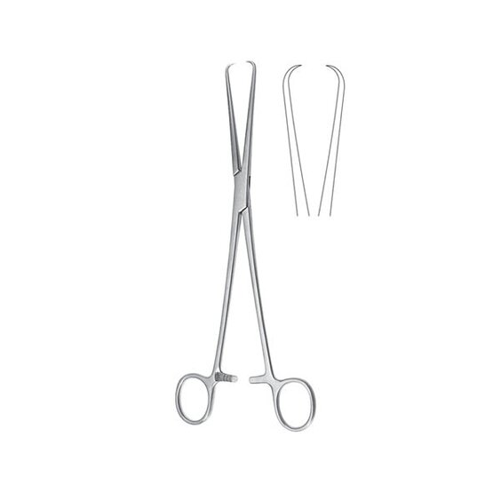 Pince pour col de l'uterus - Pozzi  - 25,5 cm 10 1/4