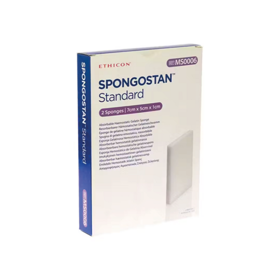 Spongostan 7cm x 5cm x 1cm- MS0006