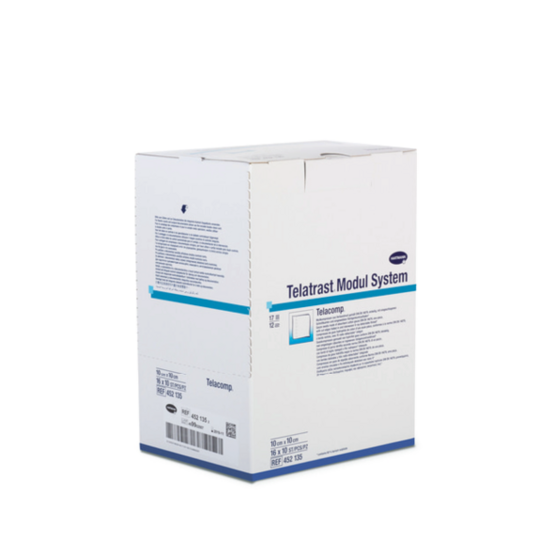 Telacomp 10 x 20cm 12 pl. ( 12 x 10st.)  Compresses de gaze du 100% coton, X-ray detectable Stérile- 452137