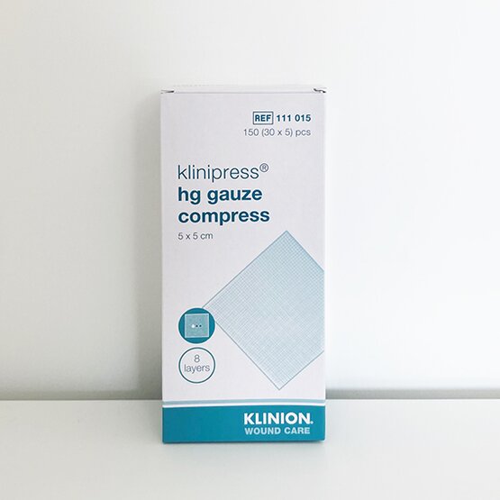 HG Compresses stériles [5 cm x 5 cm]- 111015