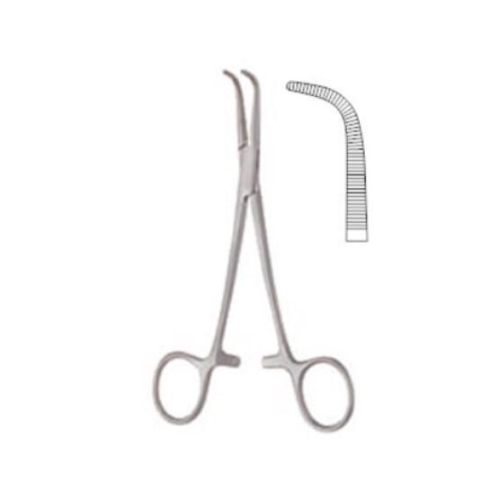 Coller Crile - pince hémostatique - courbé - 16cm 6 1/4